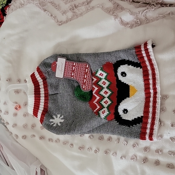 Penguin Knit Pet Apparel NEW - Picture 1 of 5